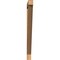 Ekena Millwork Traditional Block Smooth Bracket, Western Red Cedar, 3 1/2"W x 46"D x 46"H BKT04X46X46TRA05SWR - alternate 3